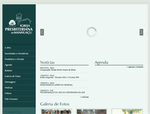 Tablet Screenshot of ipmanhuacu.com.br